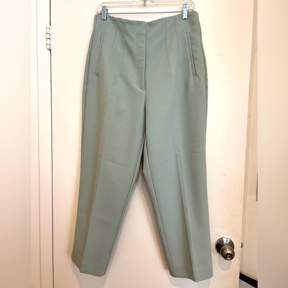 Light green Zara trousers